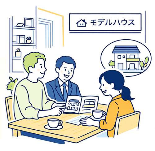 モデルハウスへご来場・見学