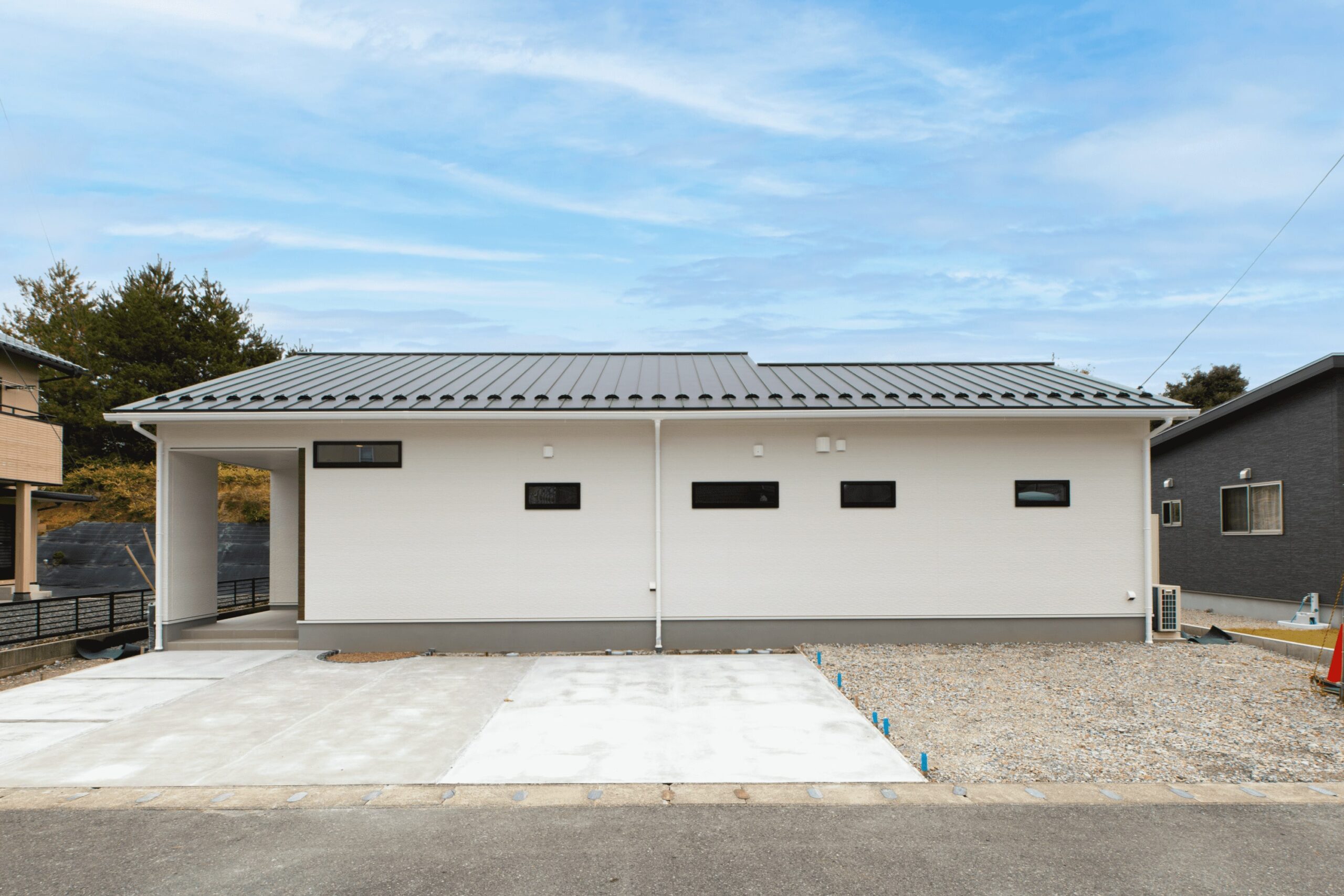 平屋のシンプルモダン