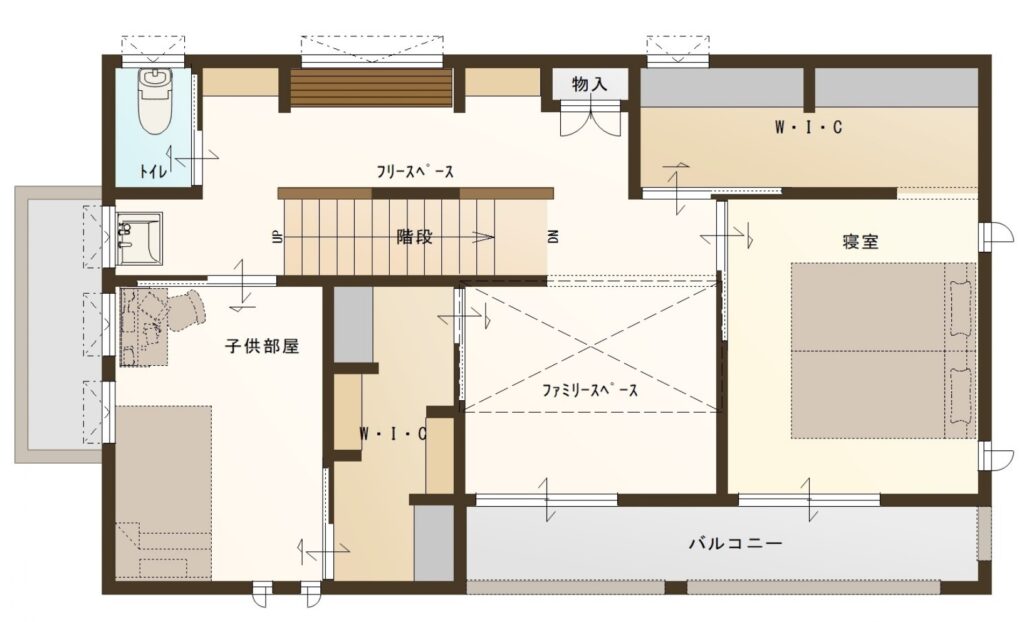 家事ラク動線と収納アイデア満載暮らしを豊かにする住まい 見学会   アイフルホーム | イワナミ 岩国市柳井市益田市浜田市の注文住宅
