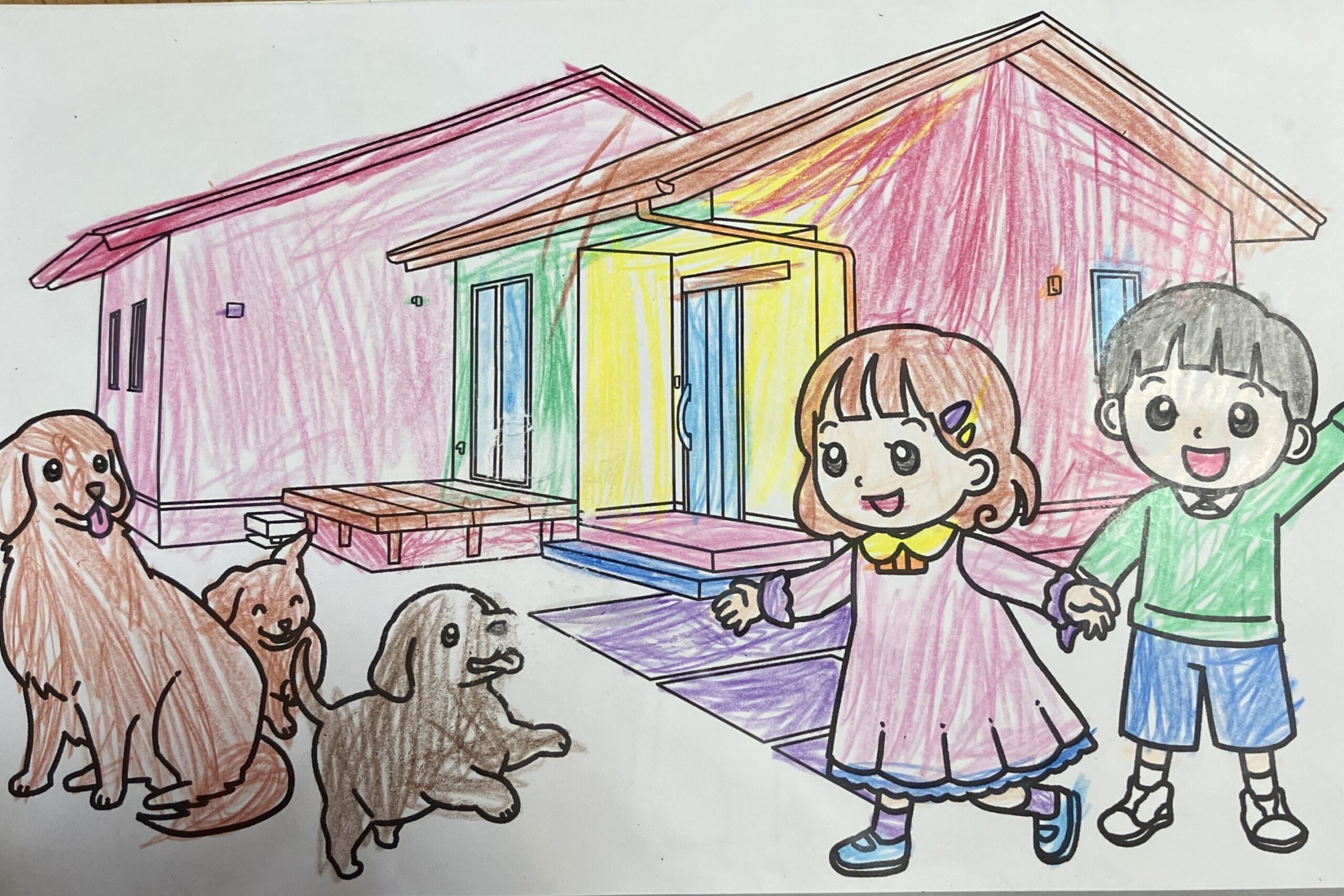  2024イワナミぬりえコンテストご応募ありがとうございました   アイフルホーム | イワナミ 岩国市柳井市益田市浜田市の注文住宅