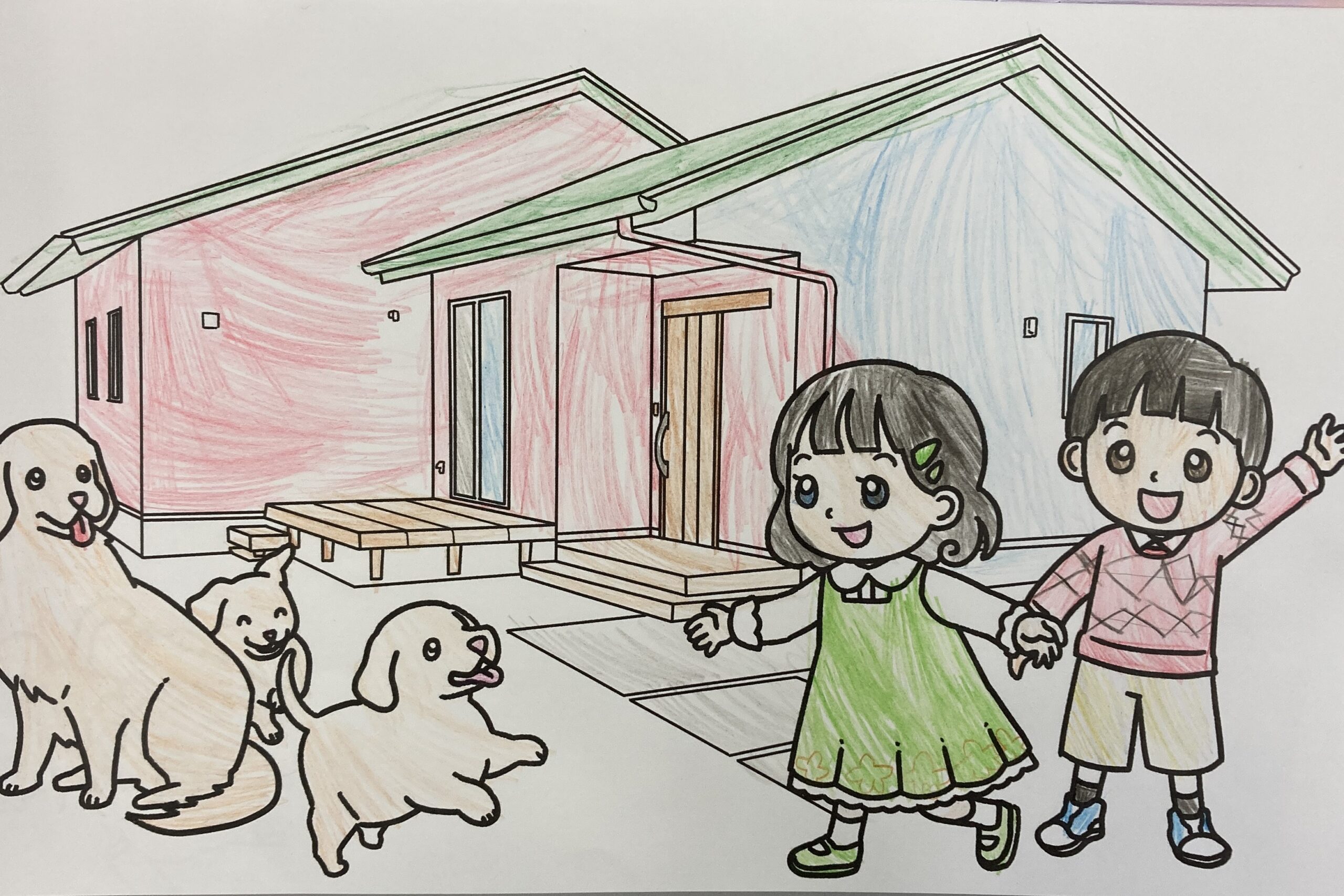  2024イワナミぬりえコンテストご応募ありがとうございました   アイフルホーム | イワナミ 岩国市柳井市益田市浜田市の注文住宅