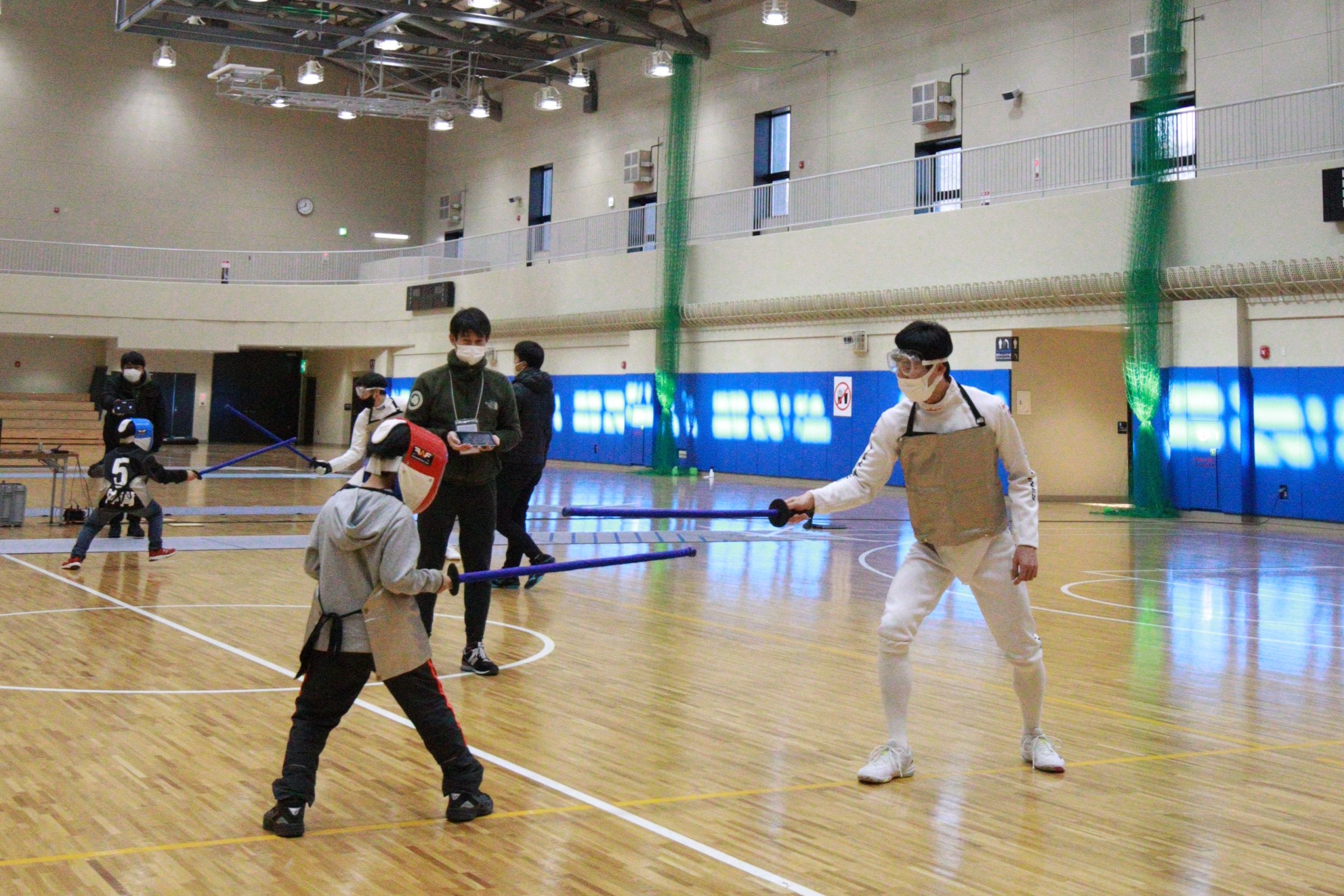  フェンシングのイベントに行ってきました   アイフルホーム | イワナミ 岩国市柳井市益田市浜田市の注文住宅