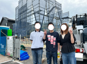 岩国市　T様邸上棟