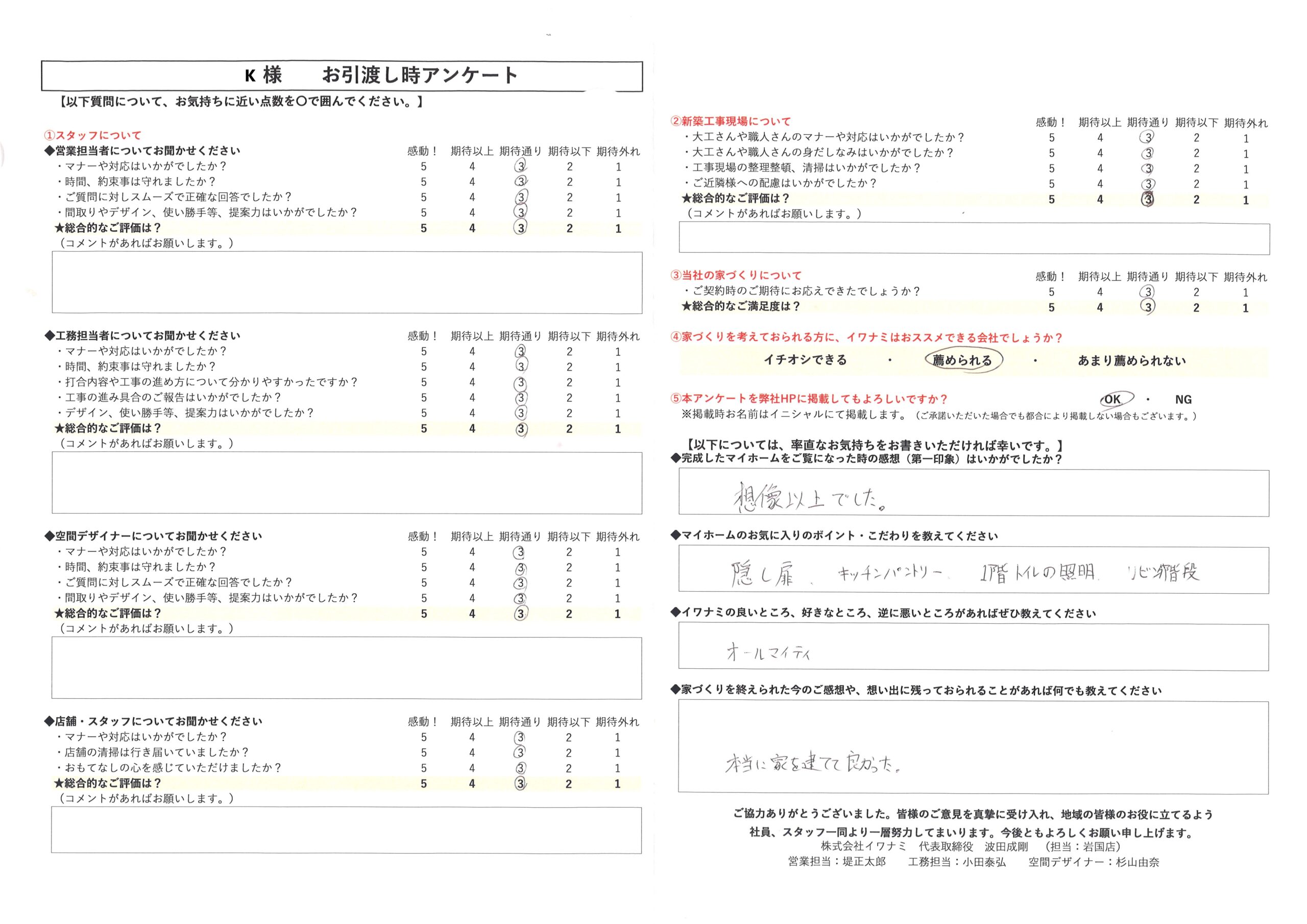 本当に家を建てて良かった