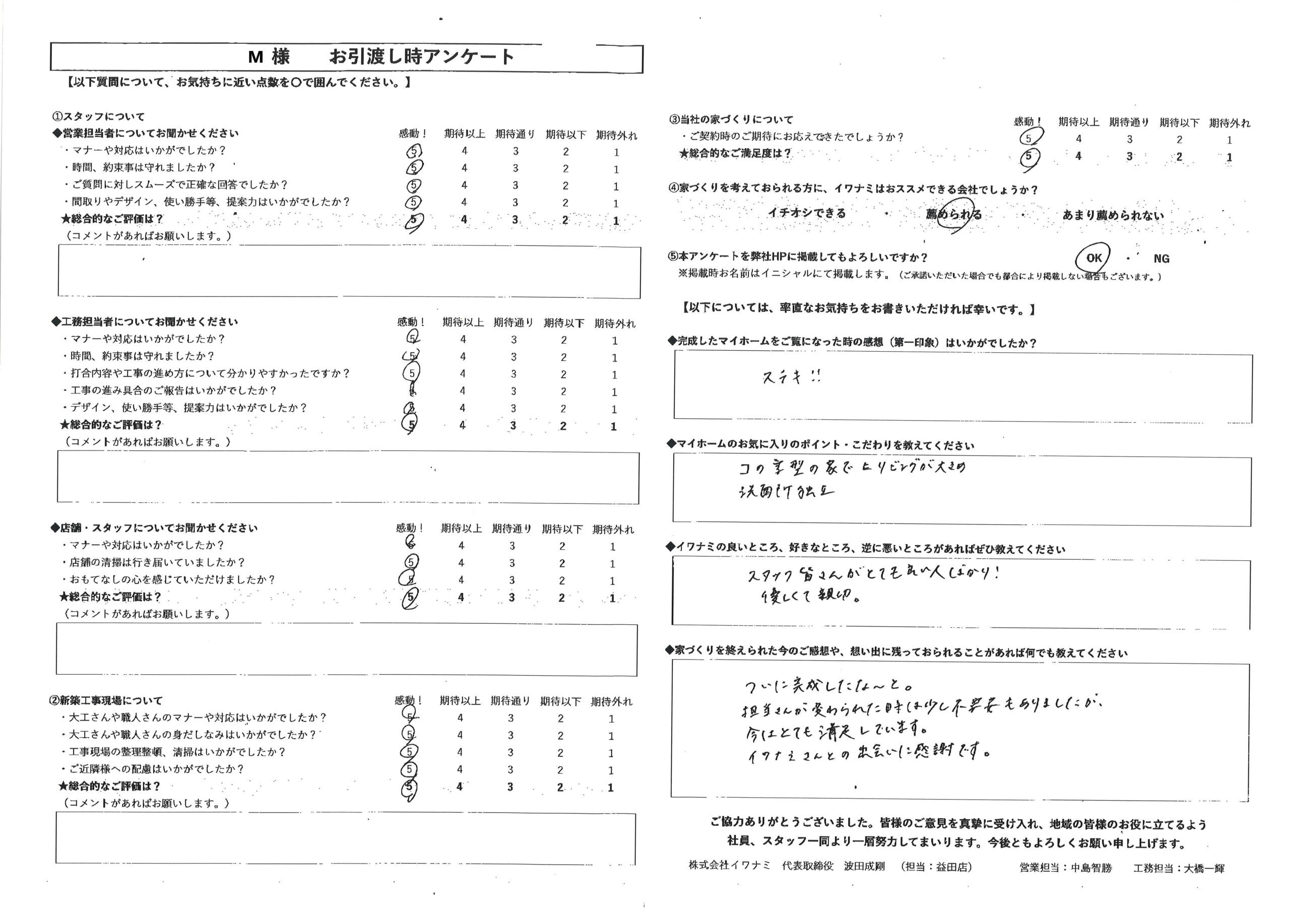 イワナミさんとの出会いに感謝です