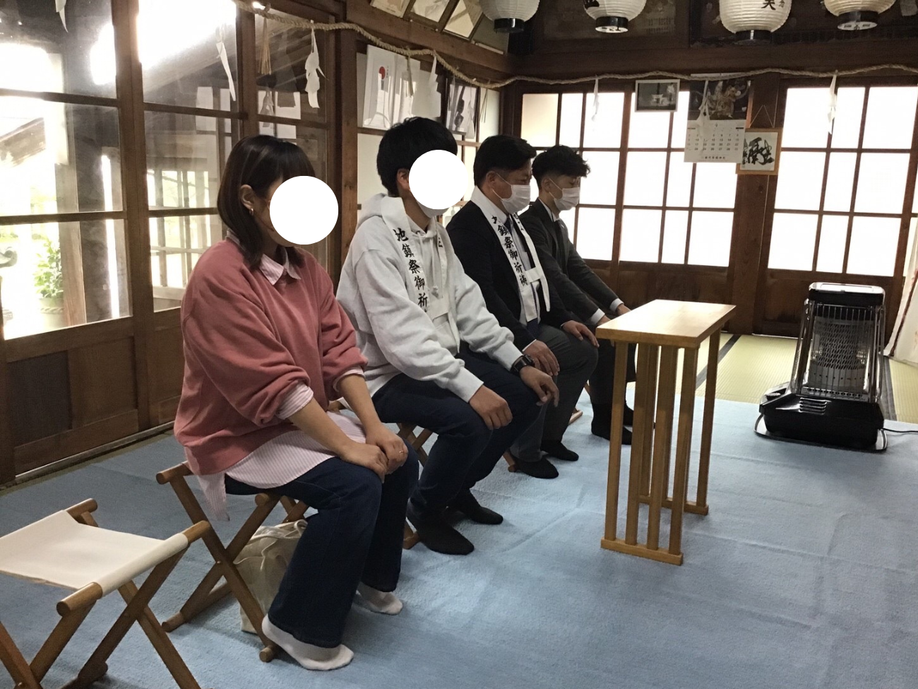  益田市久城町 Y様邸地鎮祭   アイフルホーム | イワナミ 岩国市柳井市益田市浜田市の注文住宅