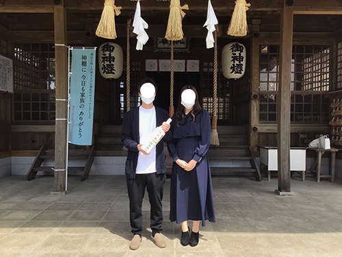  益田市 K様邸地鎮祭   アイフルホーム | イワナミ 岩国市柳井市益田市浜田市の注文住宅