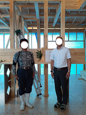  益田市 S様邸上棟   アイフルホーム | イワナミ 岩国市柳井市益田市浜田市の注文住宅