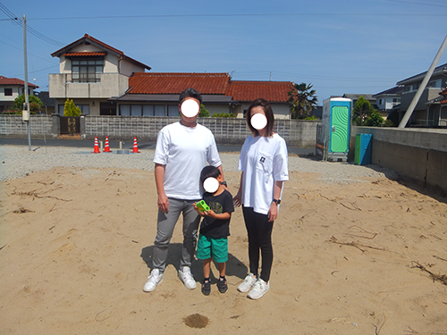  江津市 S様邸地鎮祭   アイフルホーム | イワナミ 岩国市柳井市益田市浜田市の注文住宅