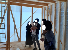 大竹市 　T様邸上棟