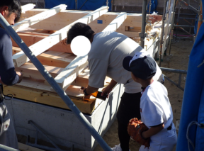 江津市　S様邸上棟