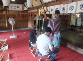 益田市　I様邸地鎮祭