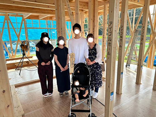  浜田市 M様邸上棟   アイフルホーム | イワナミ 岩国市柳井市益田市浜田市の注文住宅