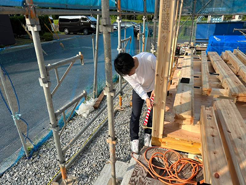  浜田市 M様邸上棟   アイフルホーム | イワナミ 岩国市柳井市益田市浜田市の注文住宅