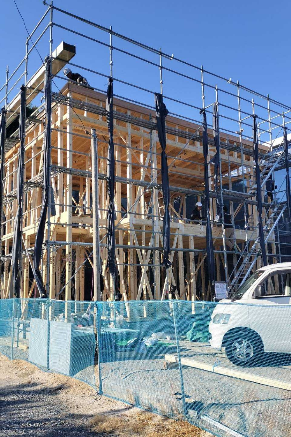  岩国市 Y様邸上棟   アイフルホーム | イワナミ 岩国市柳井市益田市浜田市の注文住宅