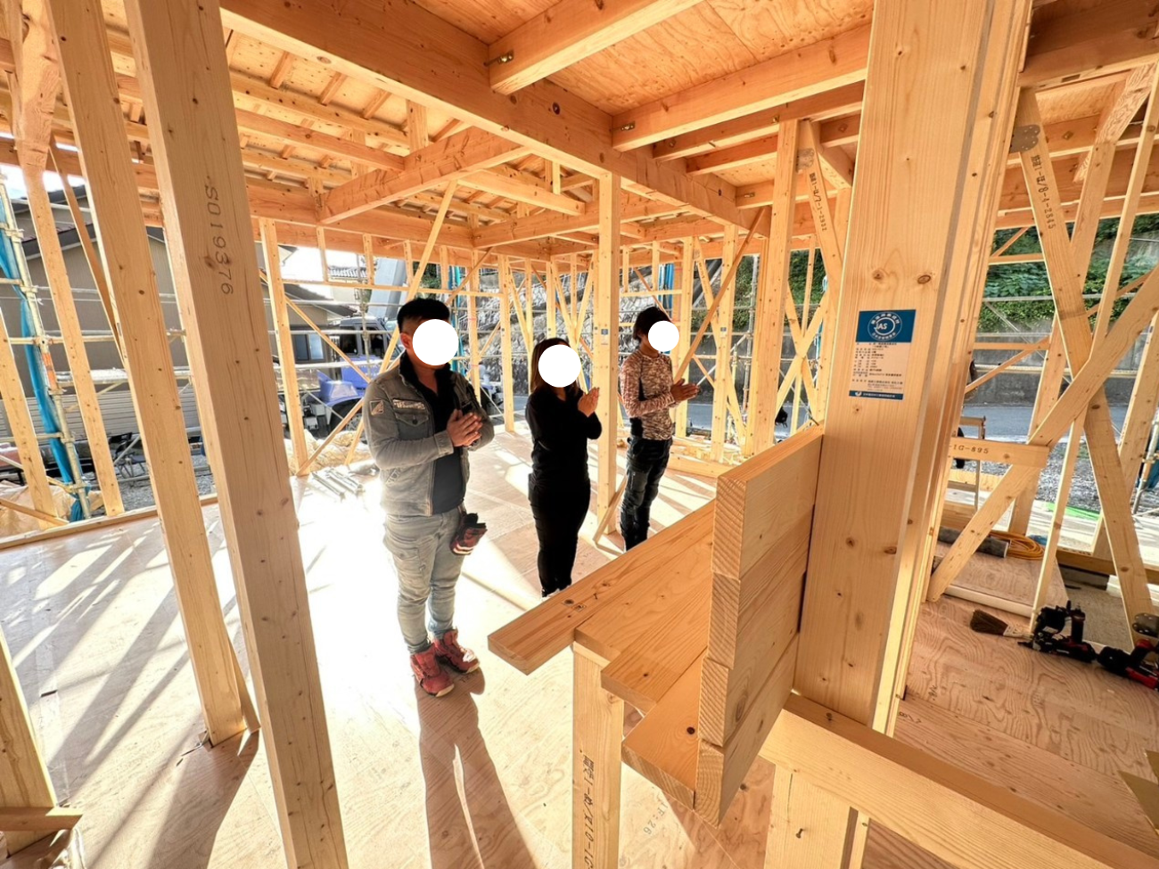  浜田市 U様邸上棟   アイフルホーム | イワナミ 岩国市柳井市益田市浜田市の注文住宅