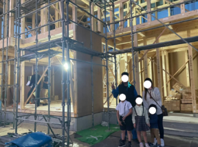 岩国市　K様邸上棟