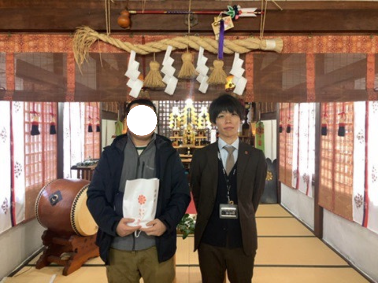  岩国市 K様邸地鎮祭   アイフルホーム | イワナミ 岩国市柳井市益田市浜田市の注文住宅