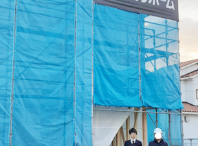 岩国市 K様邸上棟