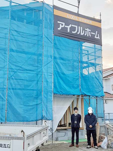  岩国市 K様邸上棟   アイフルホーム | イワナミ 岩国市柳井市益田市浜田市の注文住宅