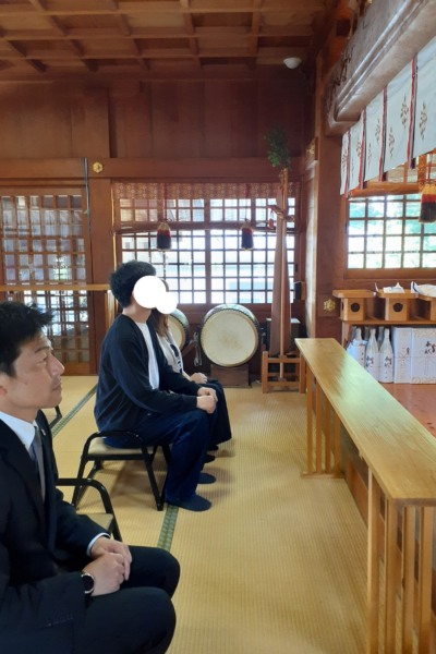  光市 M様邸地鎮祭   アイフルホーム | イワナミ 岩国市柳井市益田市浜田市の注文住宅