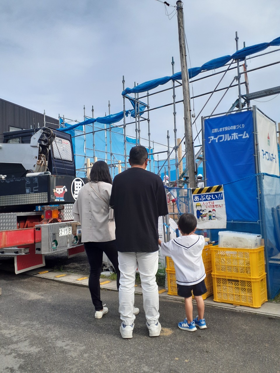  柳井市 J様邸上棟   アイフルホーム | イワナミ 岩国市柳井市益田市浜田市の注文住宅