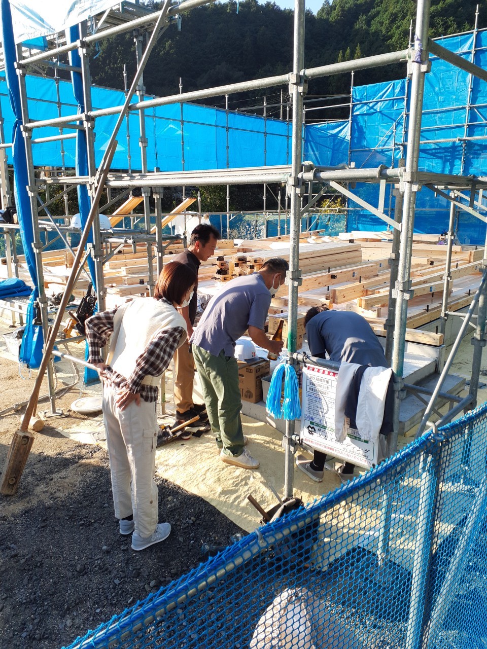  岩国市 O様邸上棟   アイフルホーム | イワナミ 岩国市柳井市益田市浜田市の注文住宅