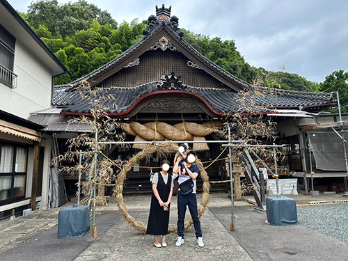  浜田市 M様邸地鎮祭   アイフルホーム | イワナミ 岩国市柳井市益田市浜田市の注文住宅