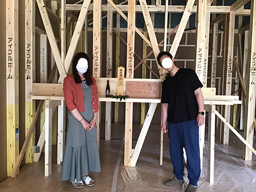  益田市 K様邸上棟   アイフルホーム | イワナミ 岩国市柳井市益田市浜田市の注文住宅