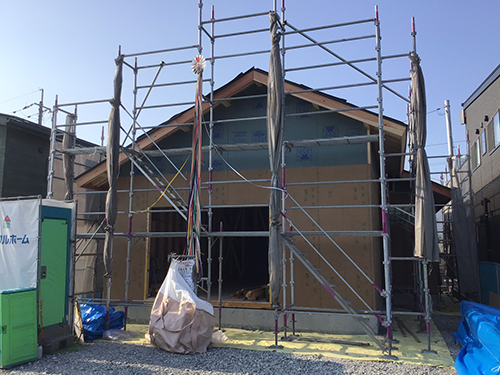  益田市 K様邸上棟   アイフルホーム | イワナミ 岩国市柳井市益田市浜田市の注文住宅