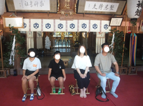 浜田市　U様邸地鎮祭