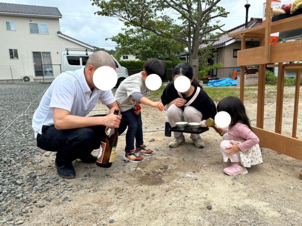 浜田市 M様邸地鎮祭   アイフルホーム | イワナミ 岩国市柳井市益田市浜田市の注文住宅