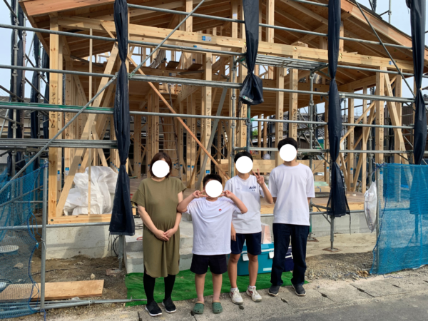  光市 M様邸上棟   アイフルホーム | イワナミ 岩国市柳井市益田市浜田市の注文住宅