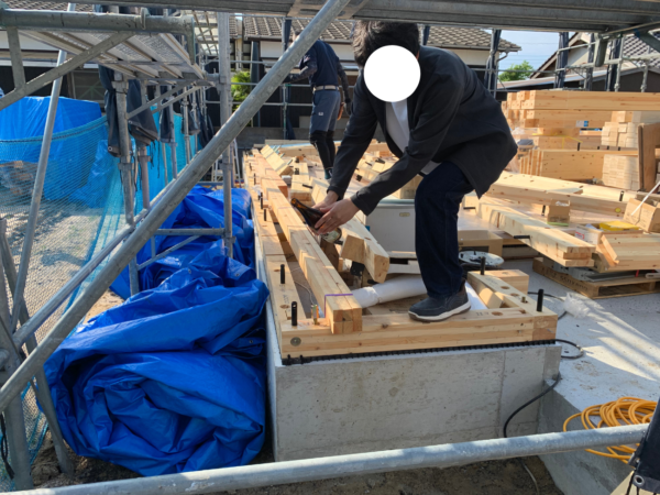  光市 M様邸上棟   アイフルホーム | イワナミ 岩国市柳井市益田市浜田市の注文住宅