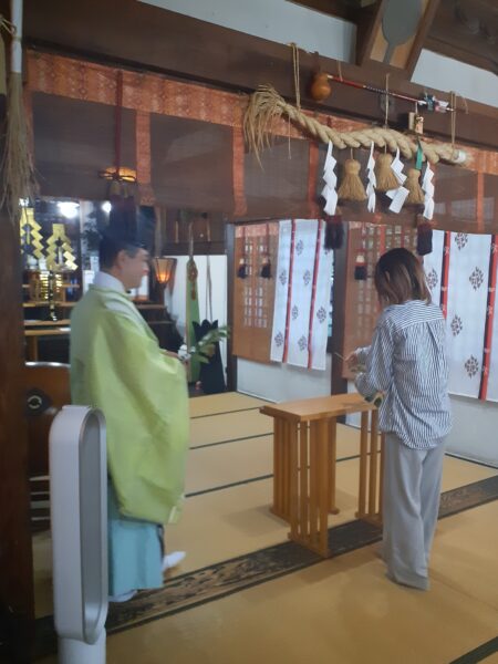  岩国市 M様邸地鎮祭   アイフルホーム | イワナミ 岩国市柳井市益田市浜田市の注文住宅