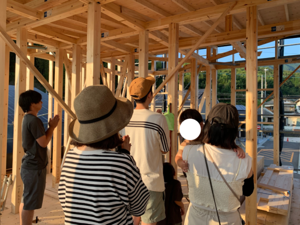  柳井市 Y様邸上棟   アイフルホーム | イワナミ 岩国市柳井市益田市浜田市の注文住宅