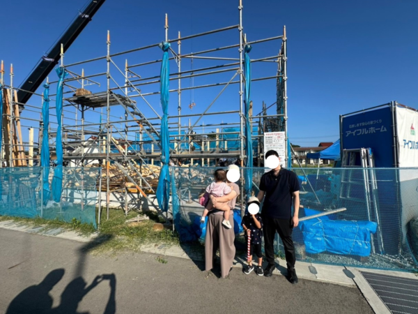  江津市 H様邸上棟   アイフルホーム | イワナミ 岩国市柳井市益田市浜田市の注文住宅