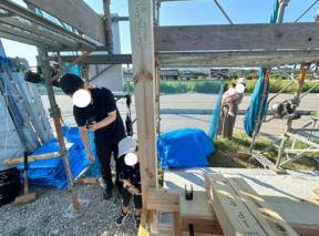 江津市 H様邸上棟