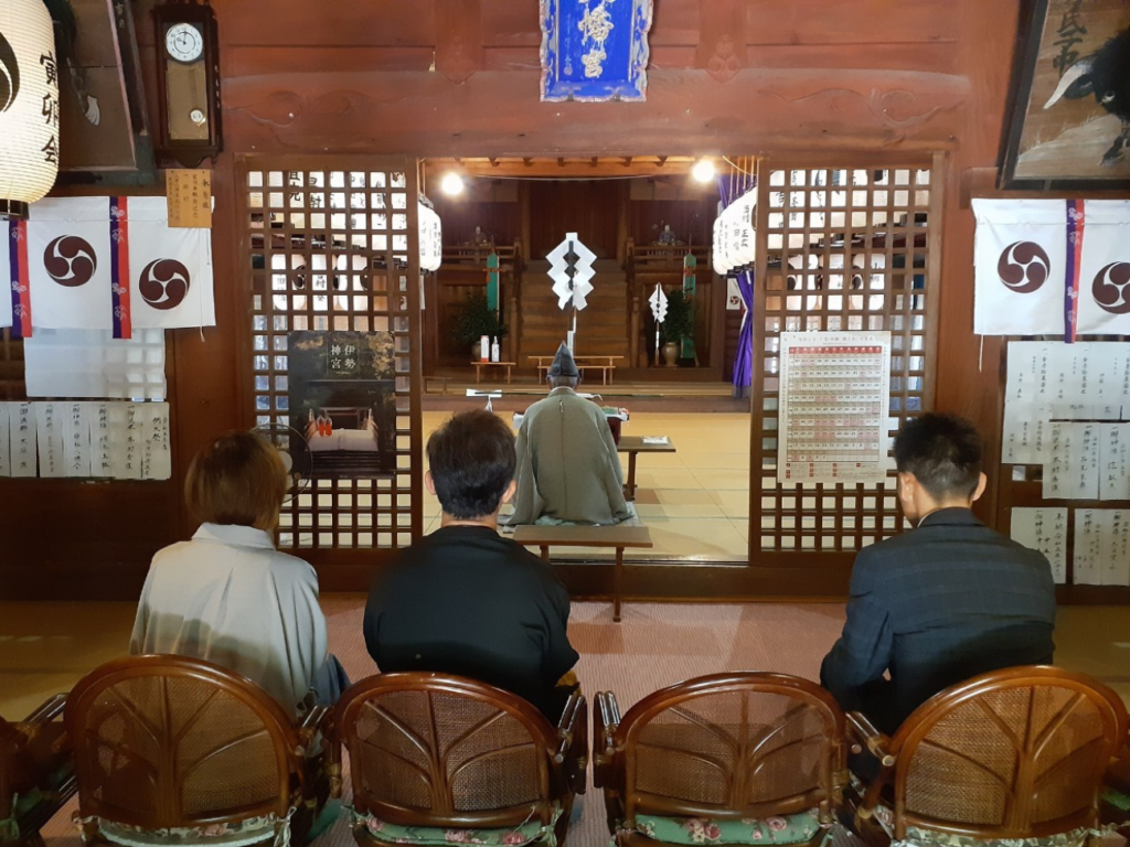  周防大島町 K様邸地鎮祭   アイフルホーム | イワナミ 岩国市柳井市益田市浜田市の注文住宅