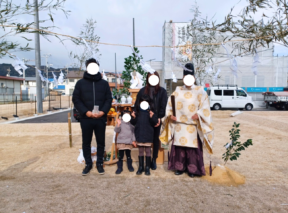 玖珂郡　N様邸地鎮祭