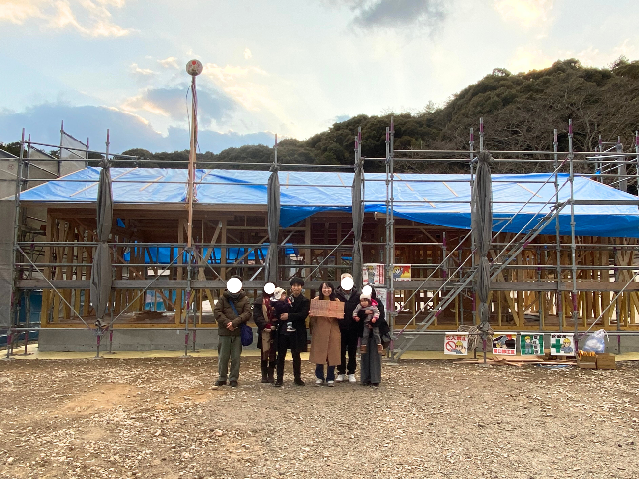  益田市 H様邸上棟   アイフルホーム | イワナミ 岩国市柳井市益田市浜田市の注文住宅