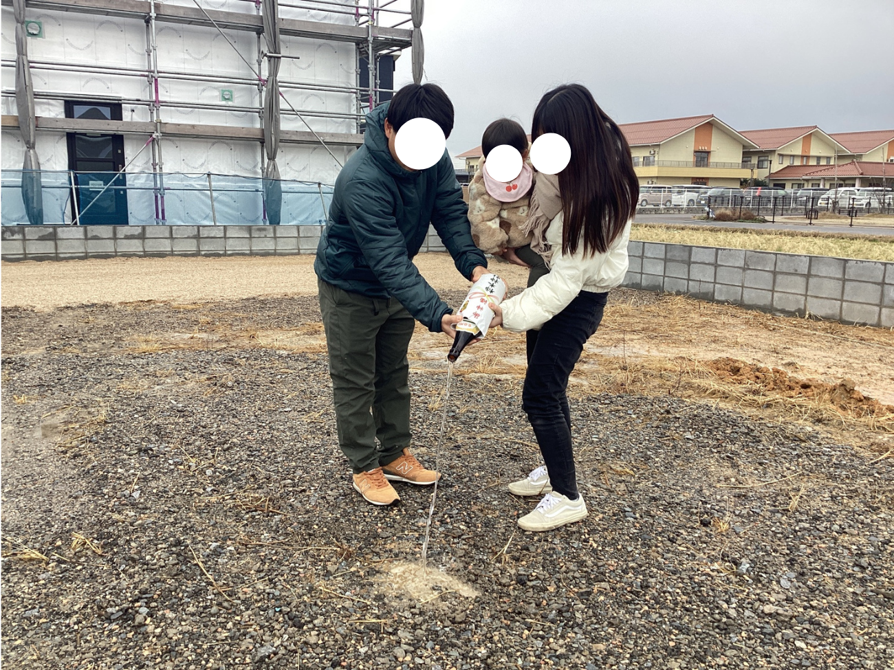  益田市 F様邸地鎮祭   アイフルホーム | イワナミ 岩国市柳井市益田市浜田市の注文住宅