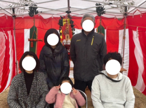 岩国市　A様邸地鎮祭