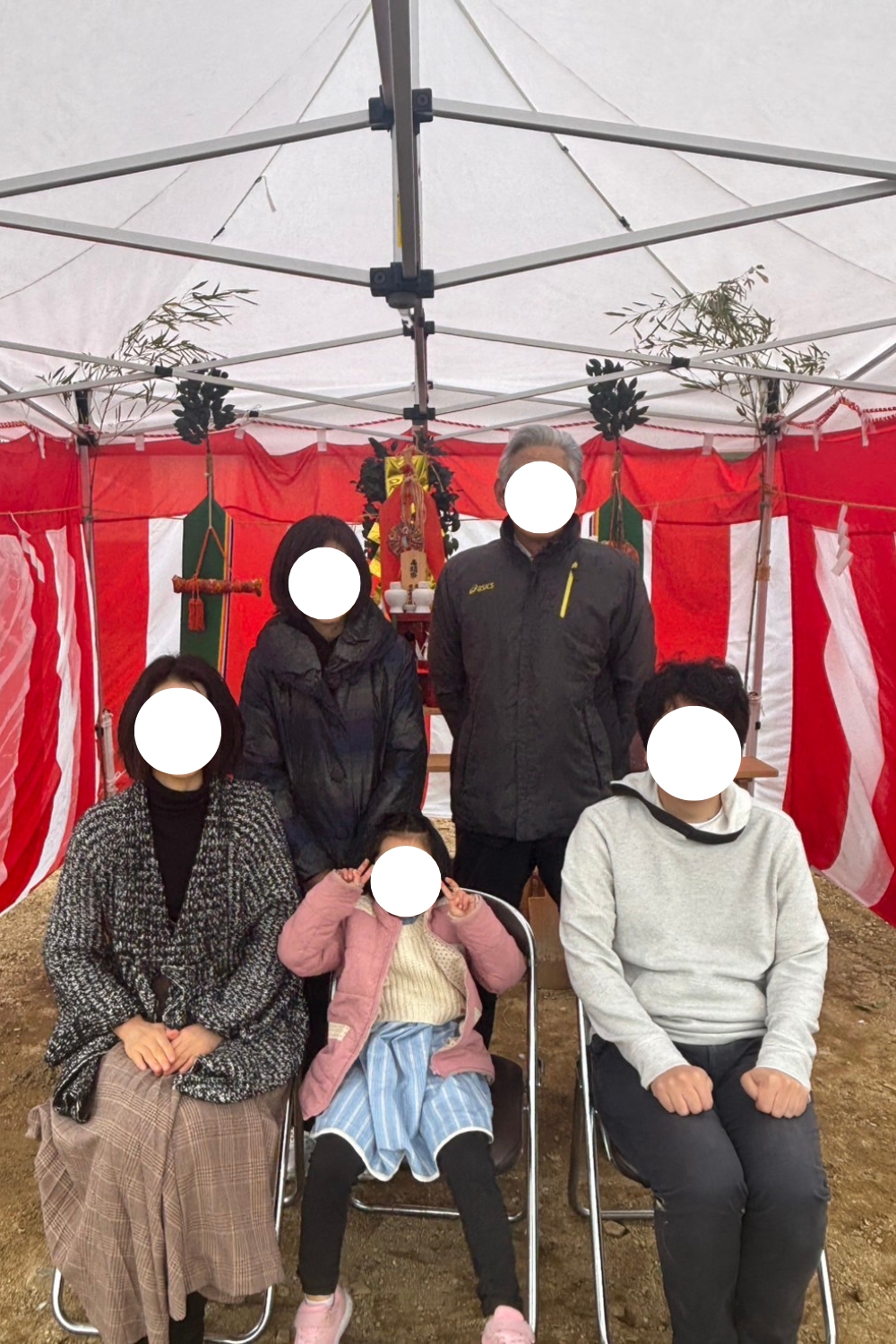  岩国市 A様邸地鎮祭   アイフルホーム | イワナミ 岩国市柳井市益田市浜田市の注文住宅