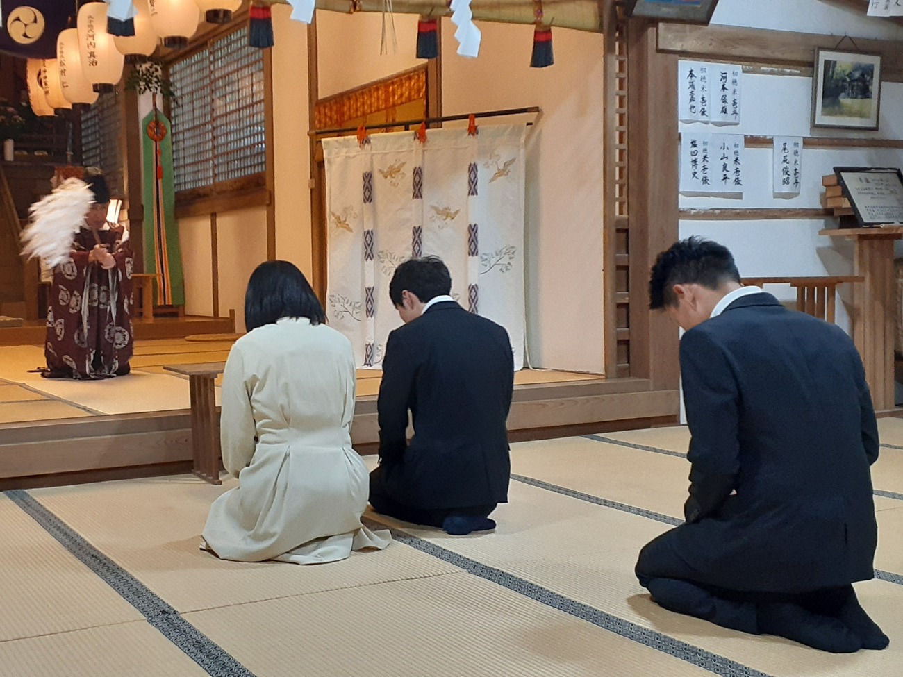  熊毛郡 O様邸地鎮祭   アイフルホーム | イワナミ 岩国市柳井市益田市浜田市の注文住宅