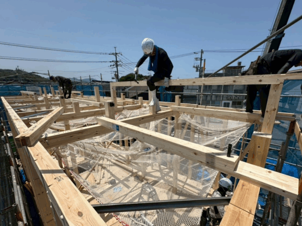  浜田市 I様邸上棟   アイフルホーム | イワナミ 岩国市柳井市益田市浜田市の注文住宅