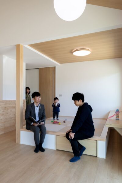  4LDK×41坪｜色素材光にこだわった中庭のある家 完成見学会   アイフルホーム | イワナミ 岩国市柳井市益田市浜田市の注文住宅