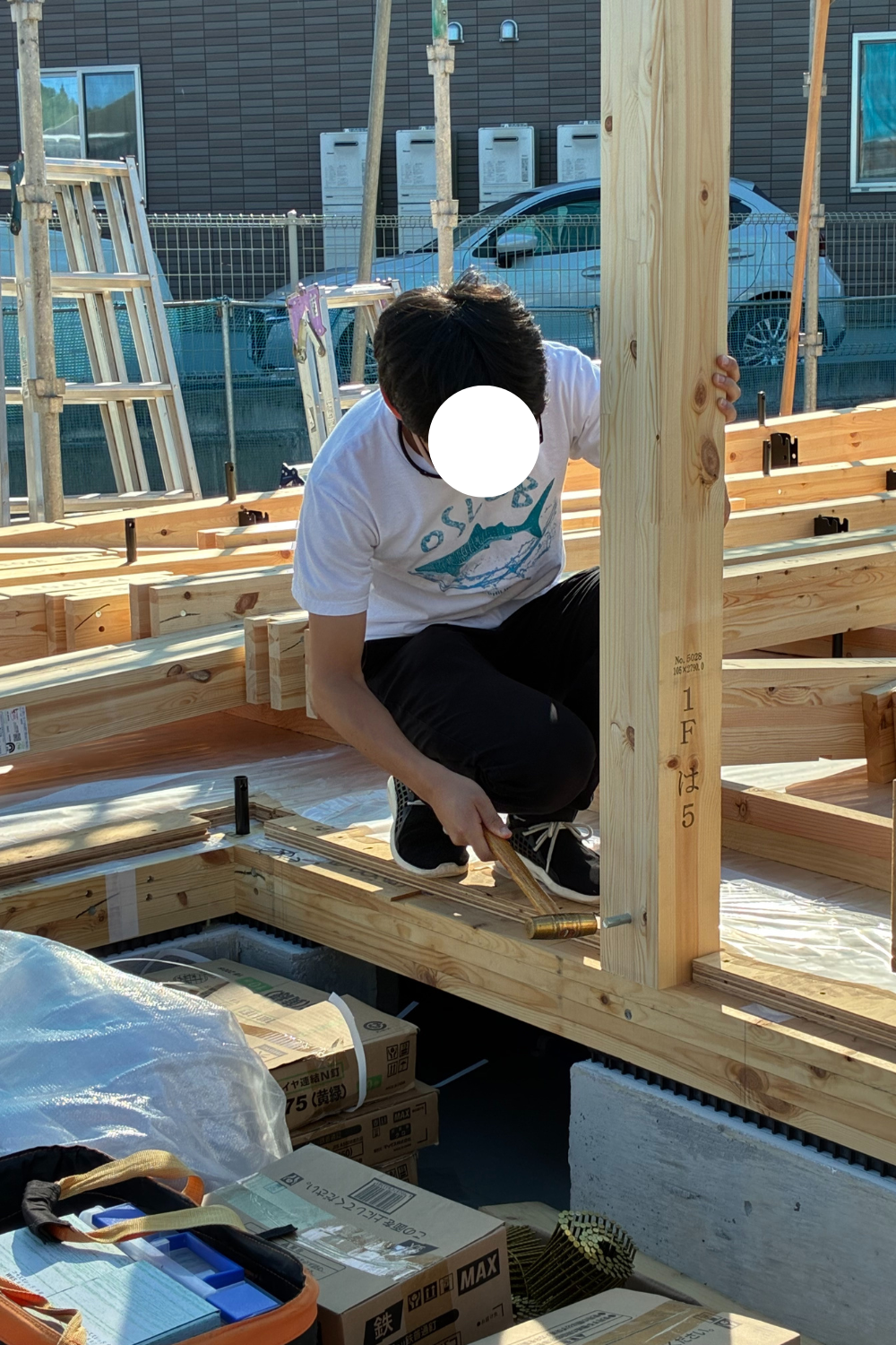 田布施町 K様邸上棟   アイフルホーム | イワナミ 岩国市柳井市益田市浜田市の注文住宅