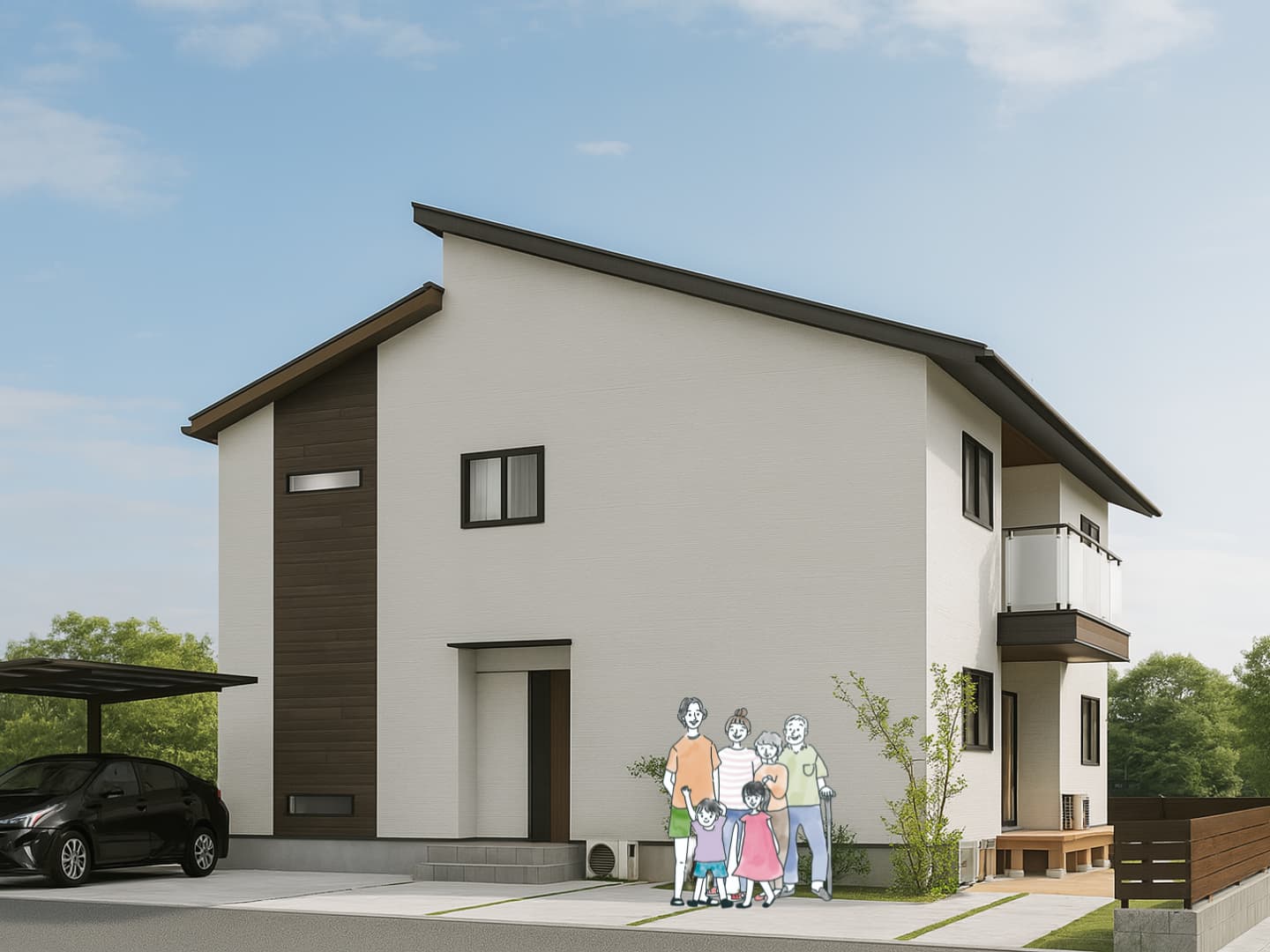  親との同居うまくいく二世帯住宅のメリットデメリットを徹底解説   アイフルホーム | イワナミ 岩国市柳井市益田市浜田市の注文住宅