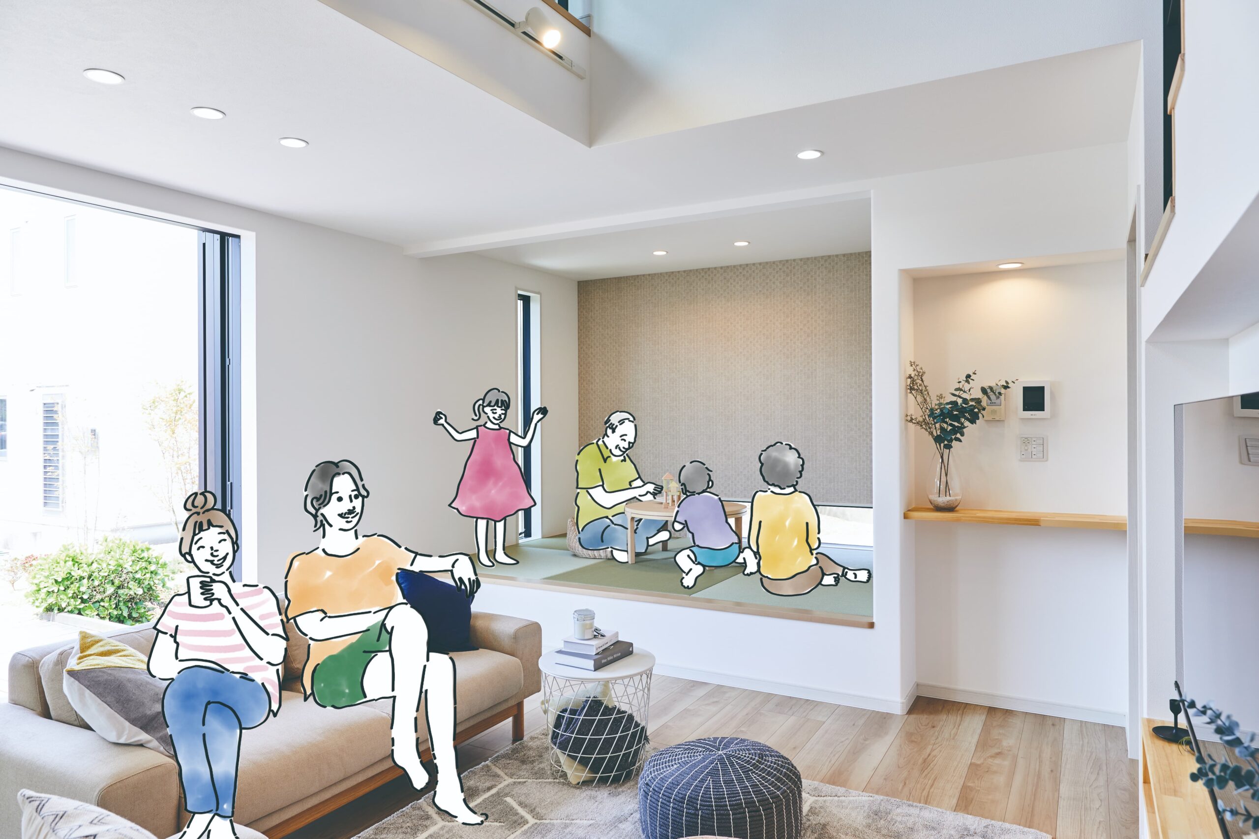  親との同居うまくいく二世帯住宅のメリットデメリットを徹底解説   アイフルホーム | イワナミ 岩国市柳井市益田市浜田市の注文住宅